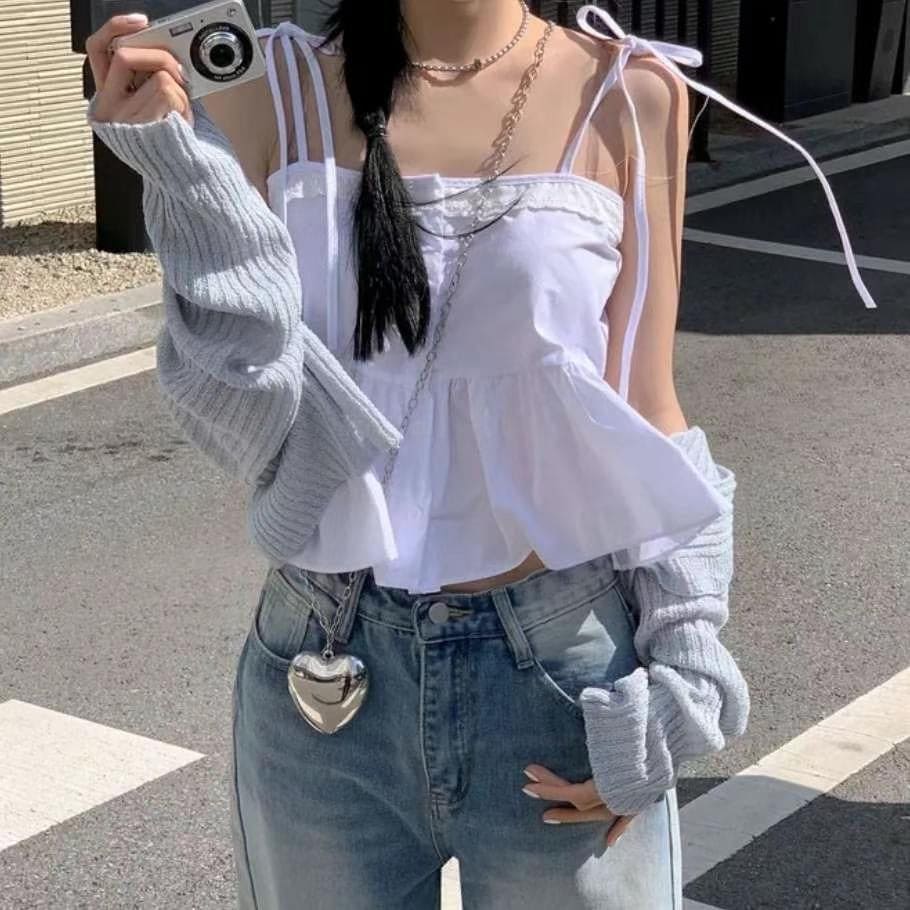 【Summer Tank Top】🌷Yogurt Sleeveless 