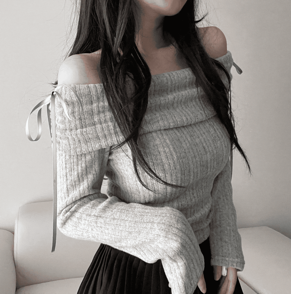 【🎀Early Spring Date】Double Ribbon Knit 