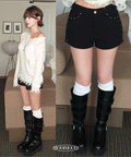 [Hot &amp; Spicy] Chill Denim Shorts 