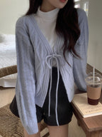 Palette Eyelet Ribbon Cardigan