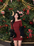 [Year-End Look Pick🥂] Off-Shoulder Dress