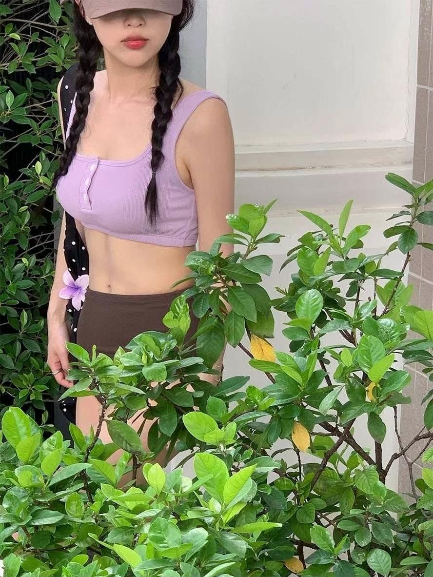 【💜Cute Series】Besh Button Bikini 