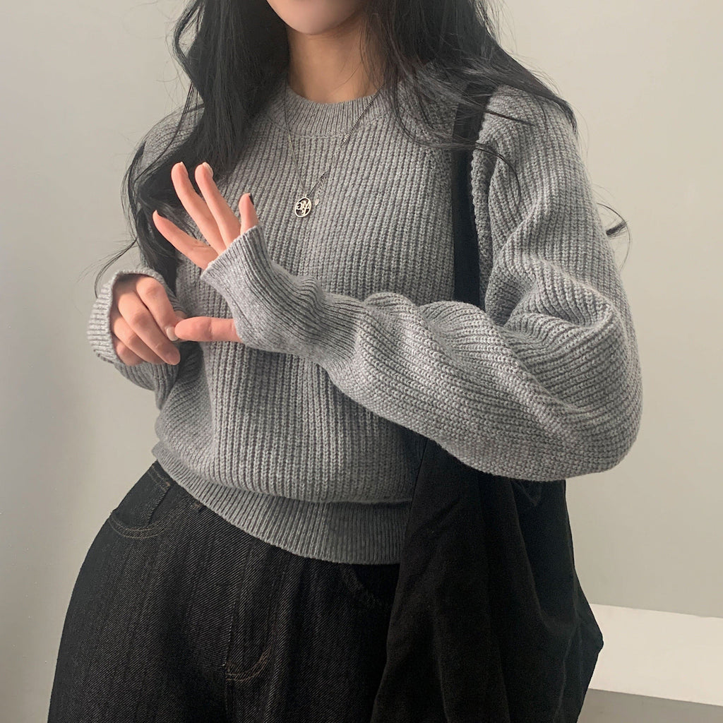 【🍷Christmas &amp; New Year PICK】Warmer Crop Knit 