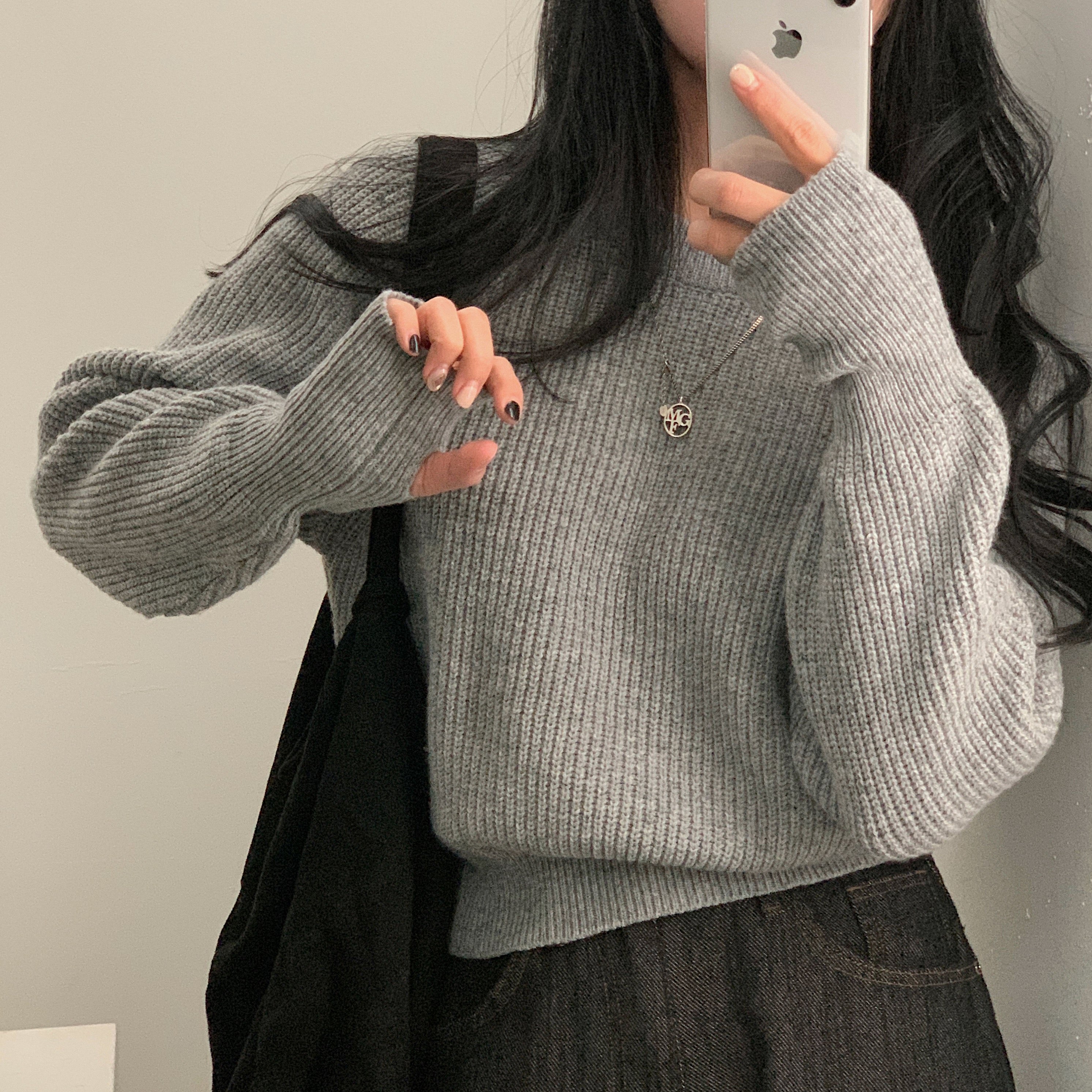 【🍷Christmas &amp; New Year PICK】Warmer Crop Knit 