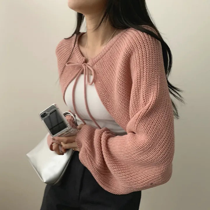 【🍨Hot Item】 Ribbon Bolero 