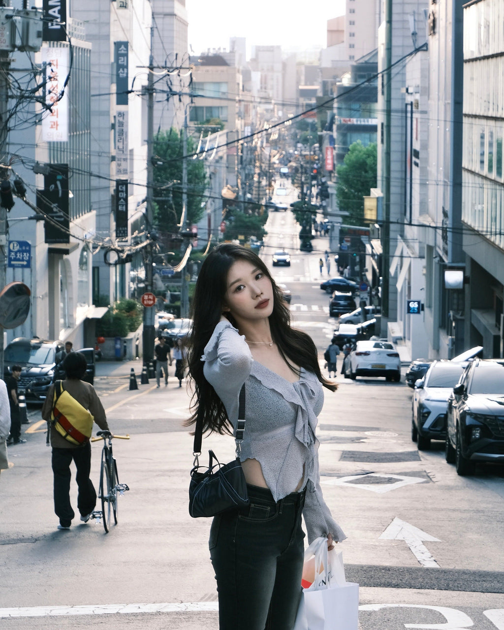 【🩶Korean Style Sexy】Ribbon Cardigan 