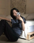 [Comfortable and Relaxed] Daily Stripe Tee