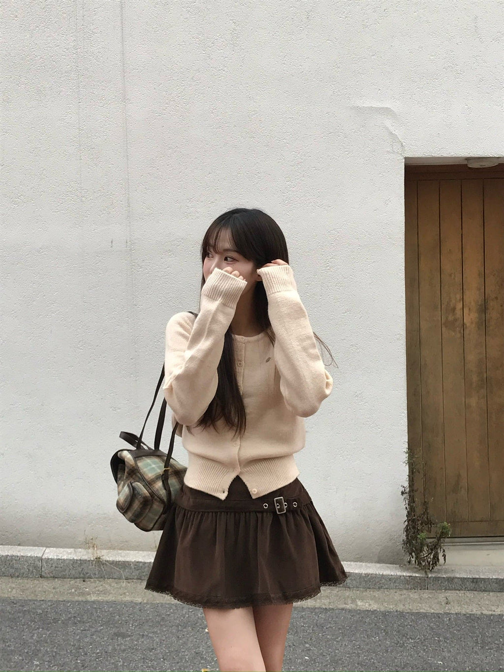 【🩶Daily】Label Cardigan 