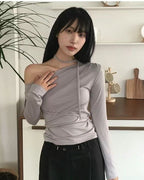 【🩶Easy and versatile】Ribbon Top 