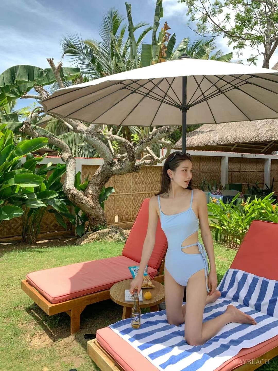 【🌊Seaside Charm】Open Monokini 