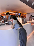 Straight-leg dress pants with a good drape, size 2.0 (can be shortened). 