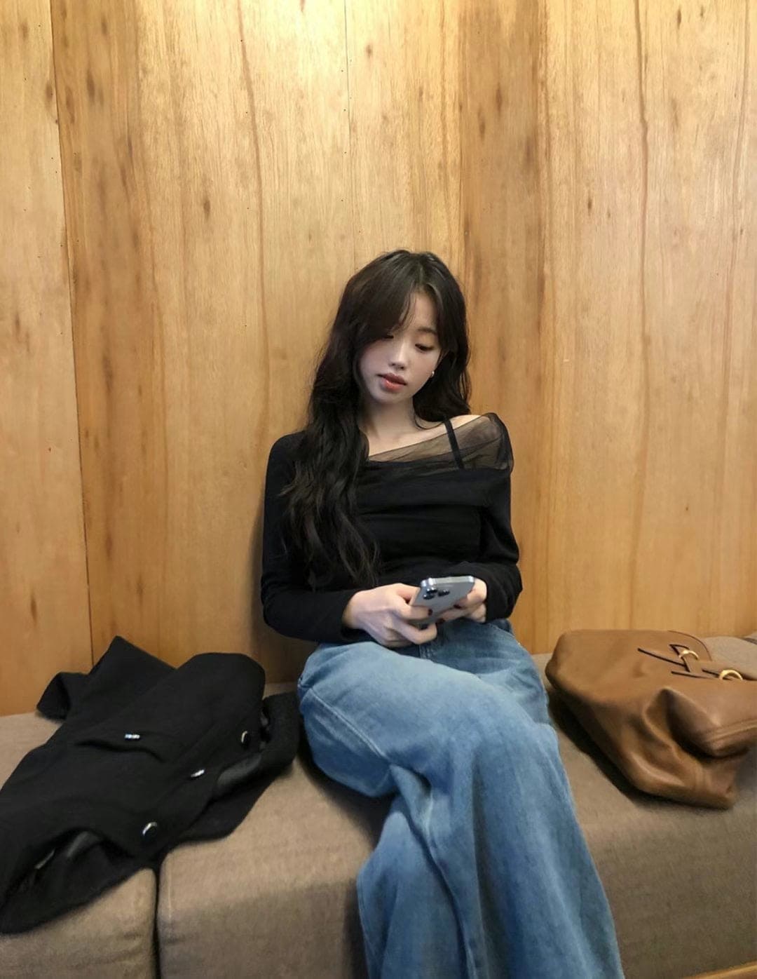 【🥂HOLIDAY PICK】Drape See-Through Tee 