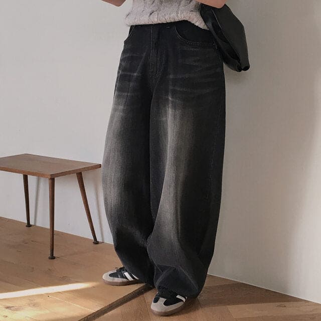 【🖤Heaven Patch Wide Jeans】 