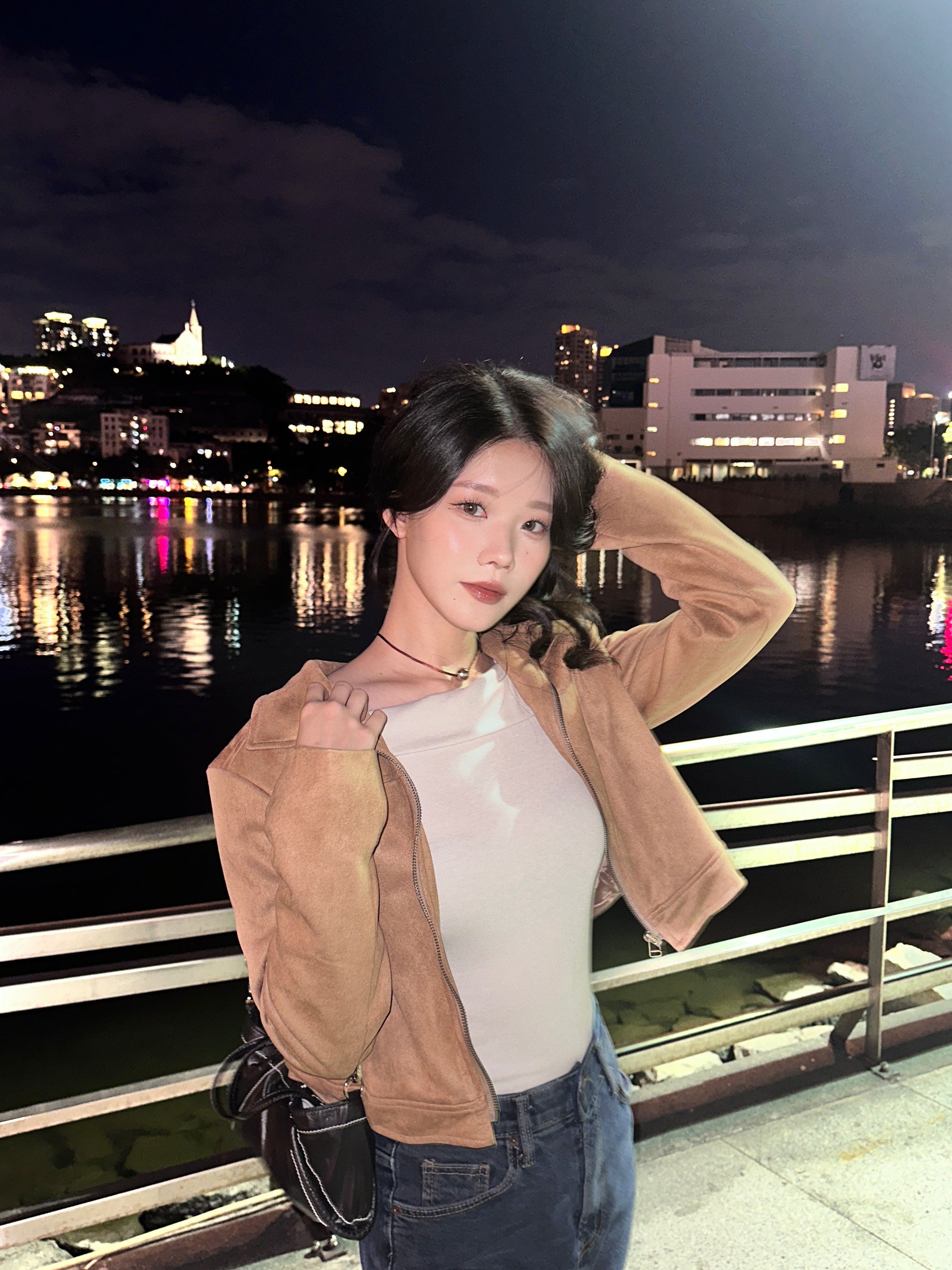 High-quality slim-fit short jacket