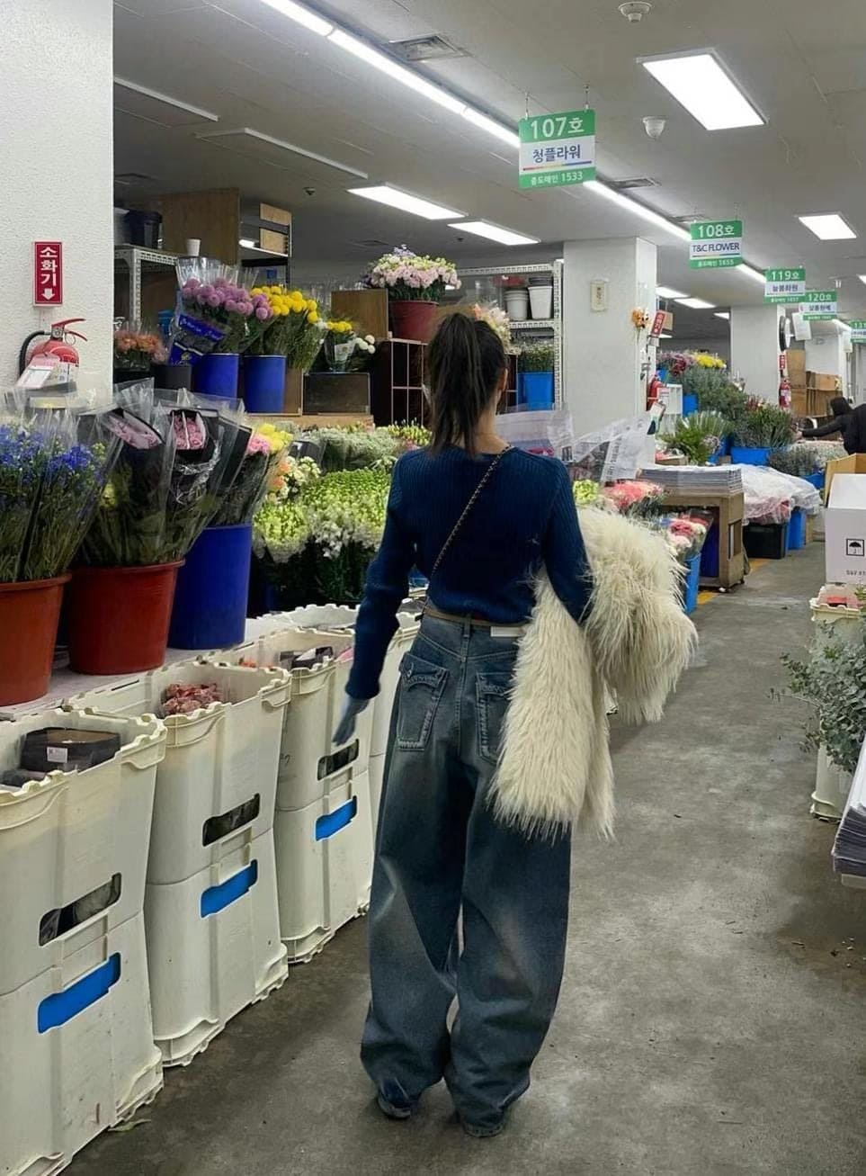 【KARINA same style】Boyfriend Wide Jeans 