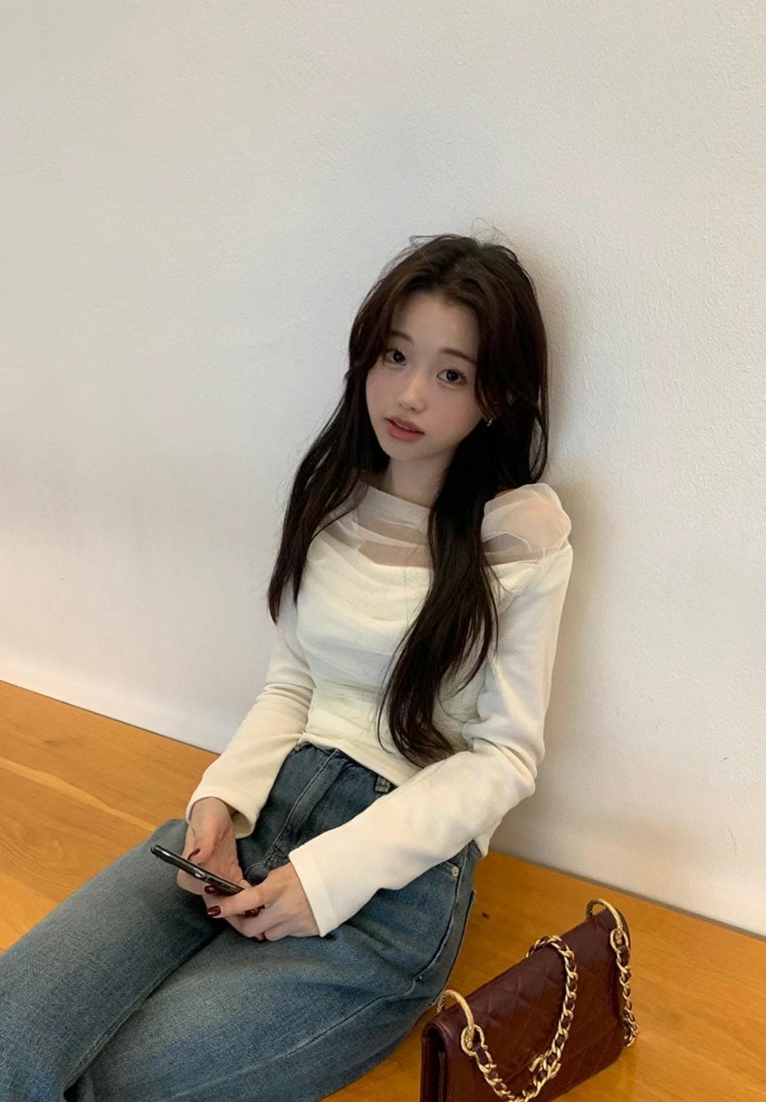 【🥂HOLIDAY PICK】Drape See-Through Tee 