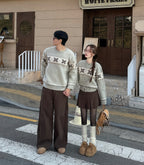 【☃️情侶裝】Snowflake Angora Knitwear