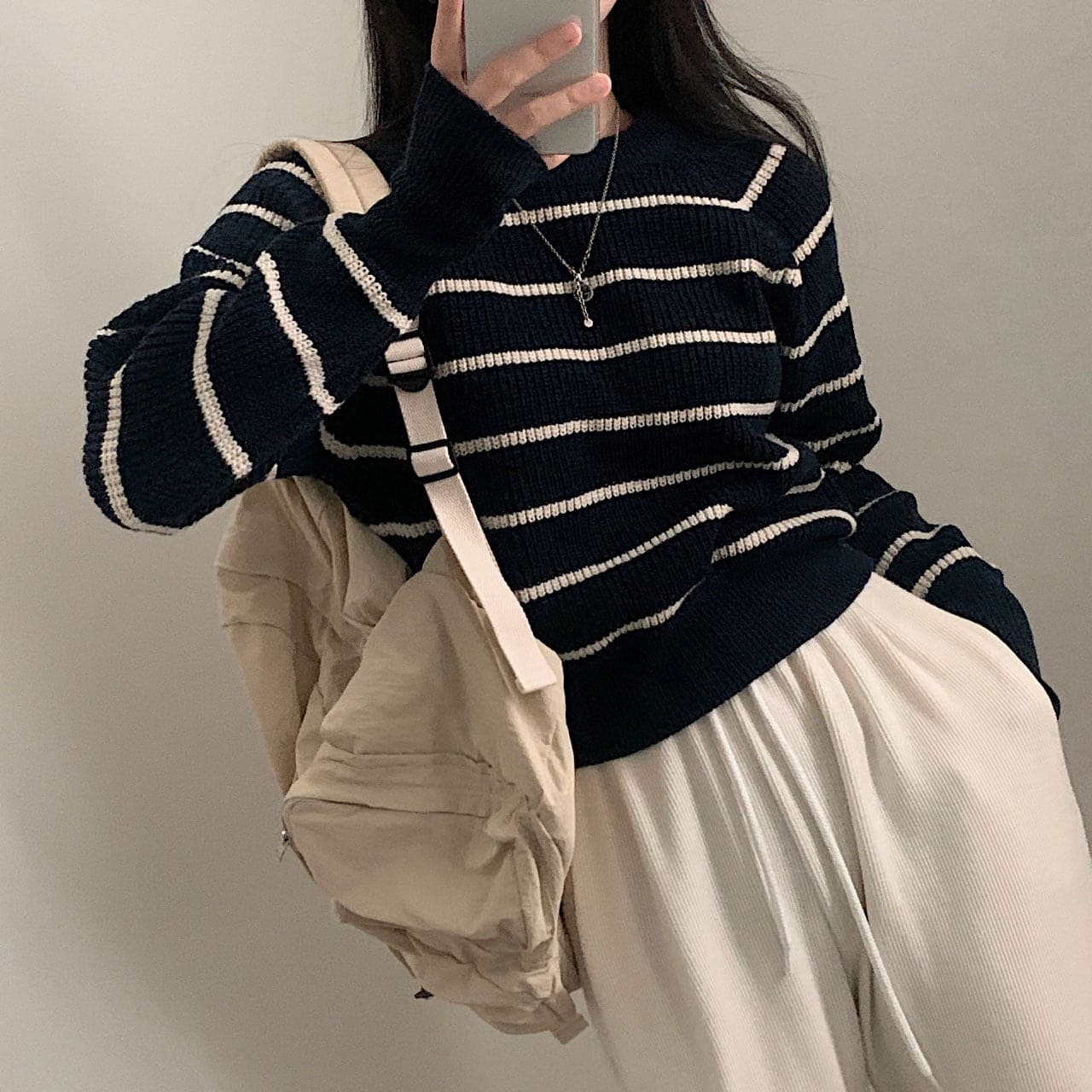 【🍷Christmas &amp; New Year PICK】Striped Warm Loose Knit Sweater 