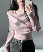 【🌸Spring Fresh Style】Drape Fleece Top 