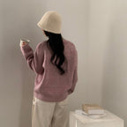 【Soft and Thick】How To Spell Love Knit 