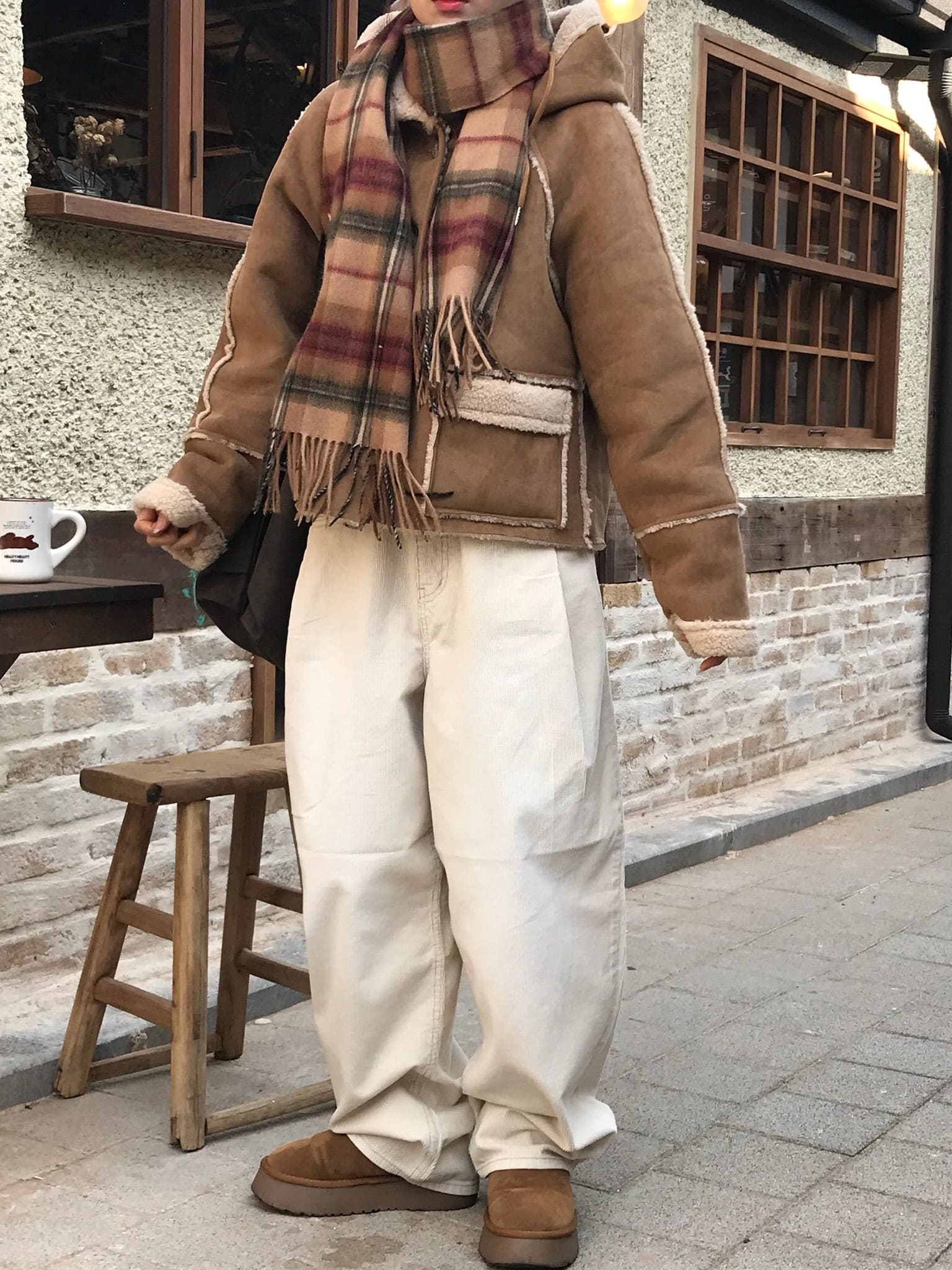 【🧸Corduroy Wide Jeans】