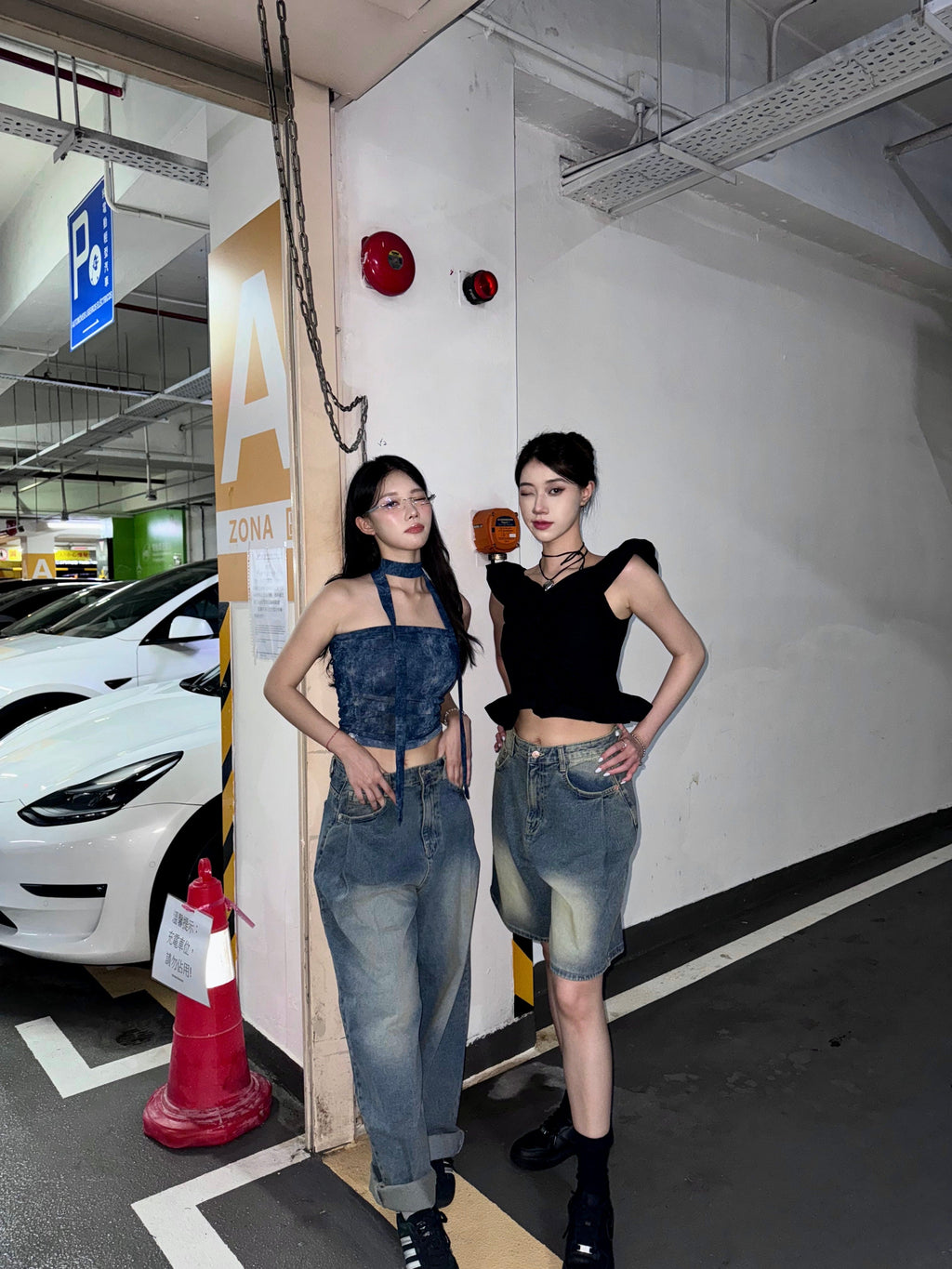 【y2k vibe】Tie-Dye Scarf Set 