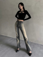 【🩶Korean Style Sexy】Ribbon Top 