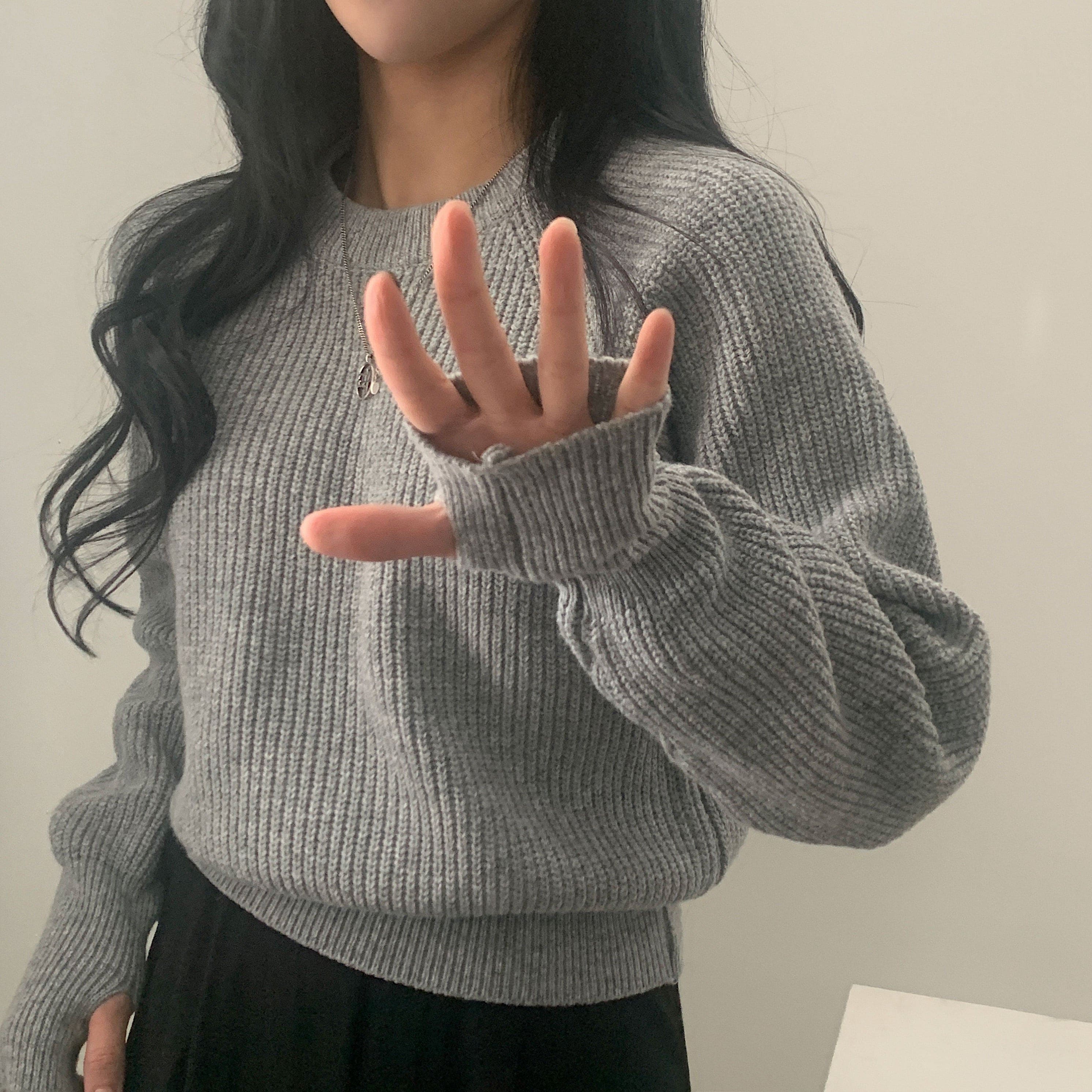 【🍷Christmas &amp; New Year PICK】Warmer Crop Knit 