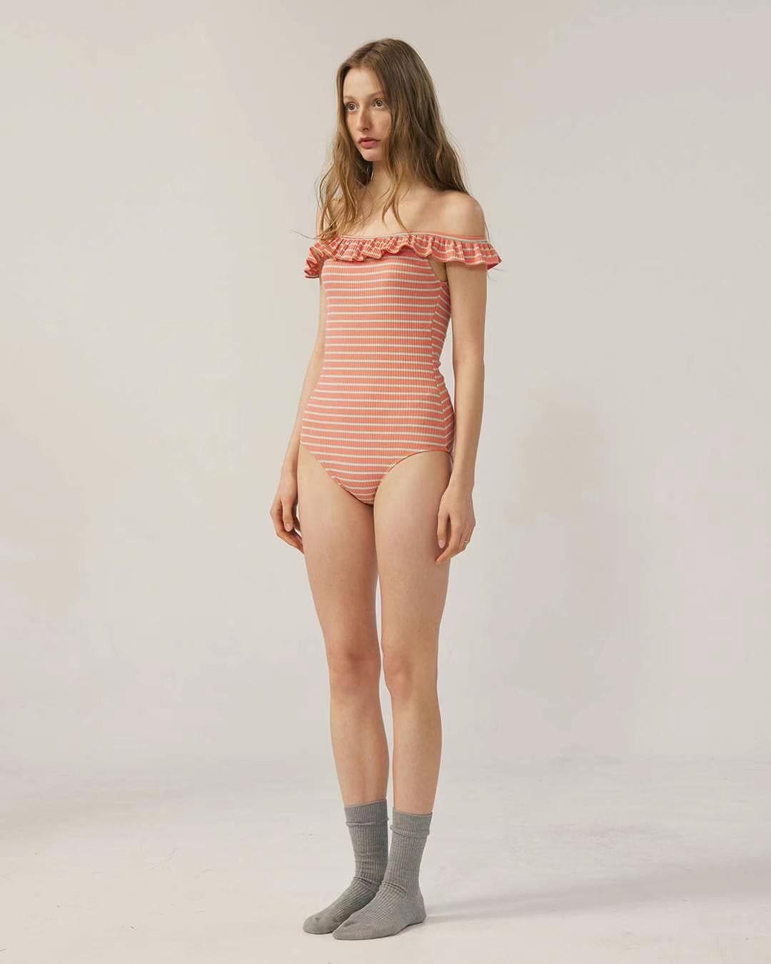 【💜Sweet Girl】 Ruffles Monokini 