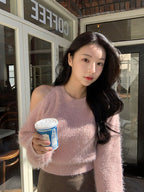 【🍷Christmas &amp; New Year PICK】Sweet Fluffy Knit