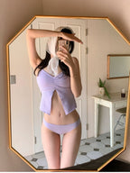 【🌺Floral Embossed Bikini】Embossed Bikini 