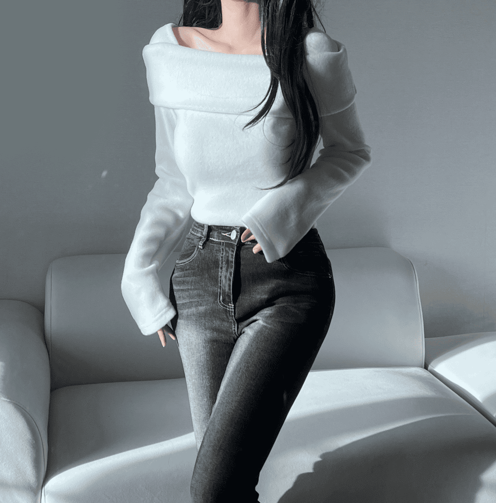 【🥂Date Picks】Square Fleece Top 