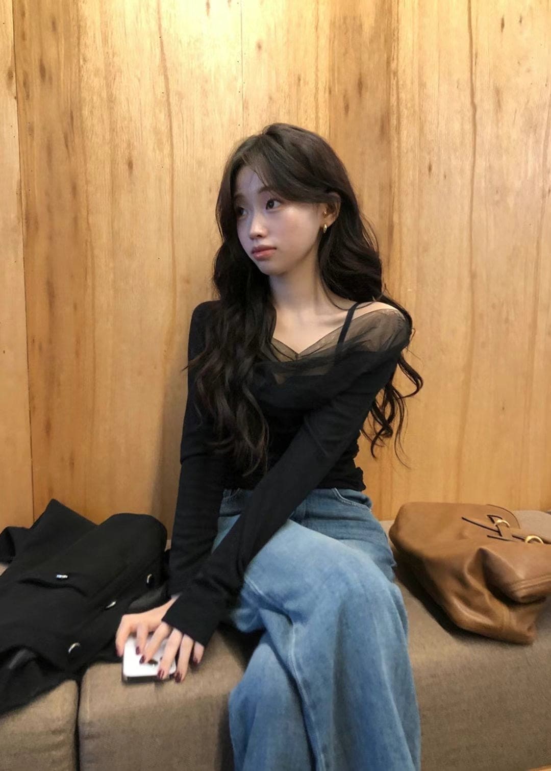 【🥂HOLIDAY PICK】Drape See-Through Tee 