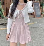 【🤍Elegant and Stylish】Fairy Ribbon Cardigan 