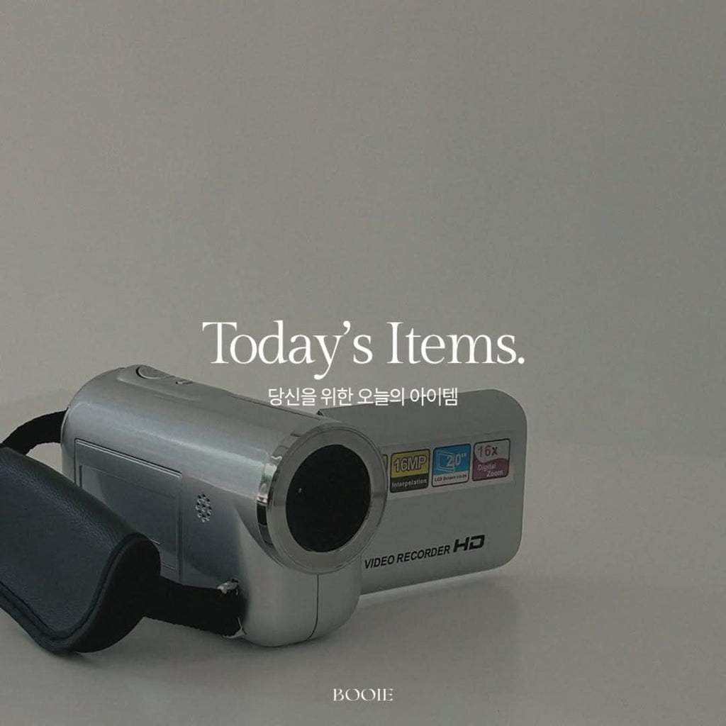 【📹Ditto】Korean Y2K Retro Camcorder 