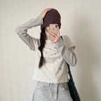 【層疊穿搭】Layered Star Patch Tee