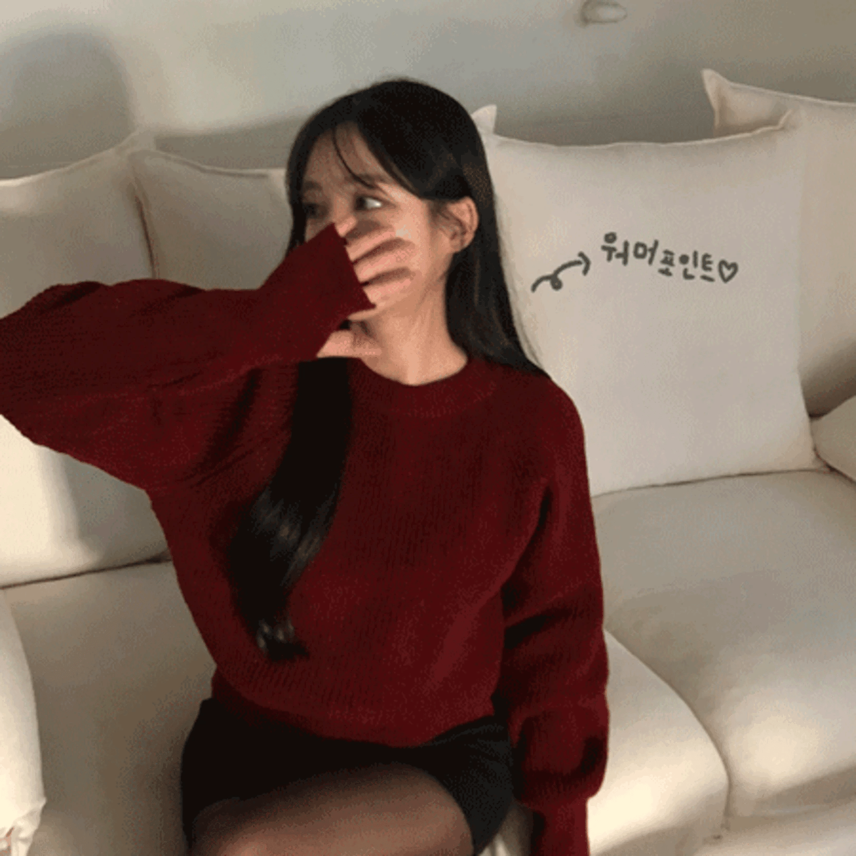 【🍷Christmas &amp; New Year PICK】Warmer Crop Knit 