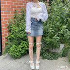 【🥨A Timeless Classic】Jelly Wave Knit Bolero 