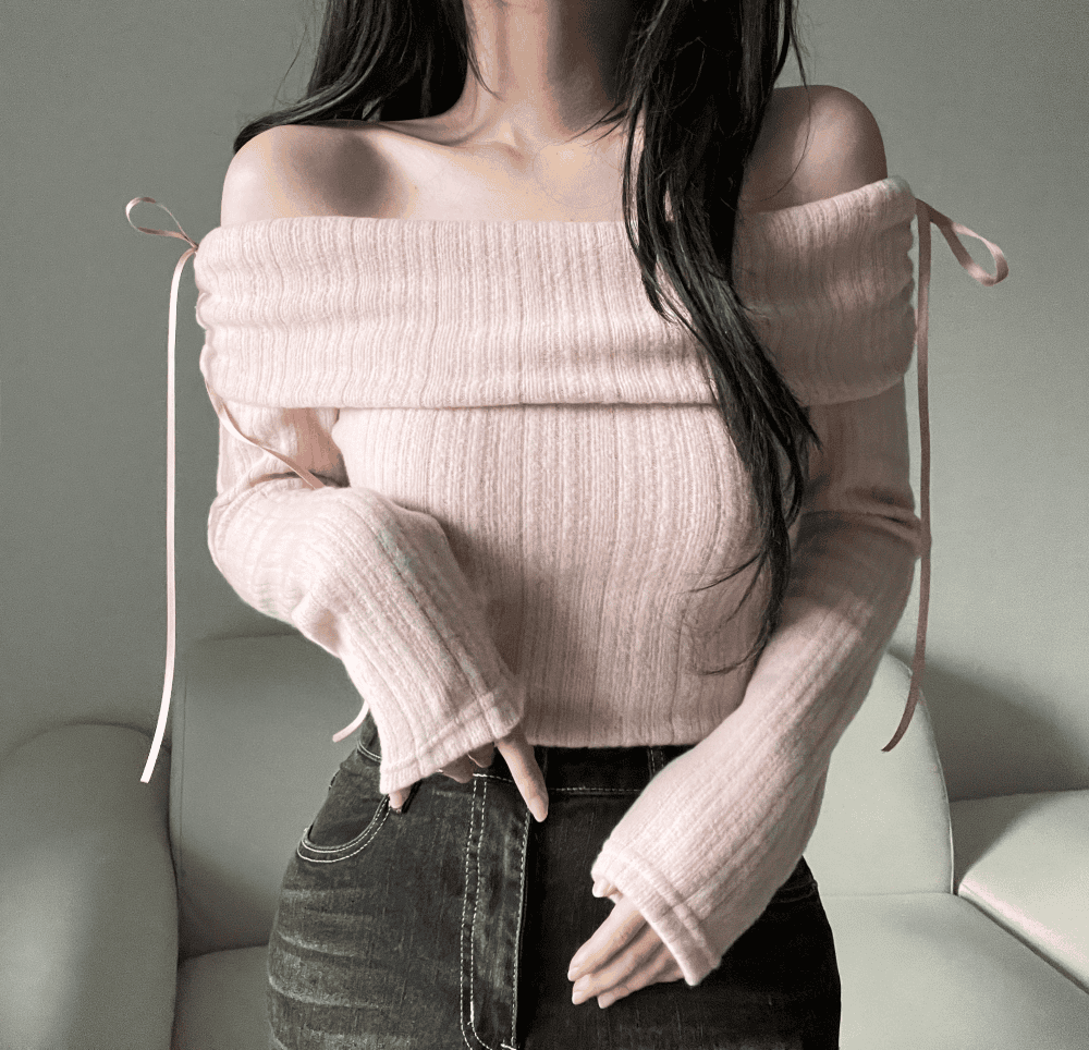 【🎀Early Spring Date】Double Ribbon Knit 