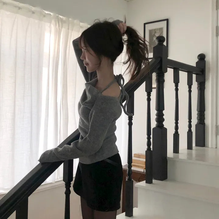 【🍷年末約會】Strap Drape Top