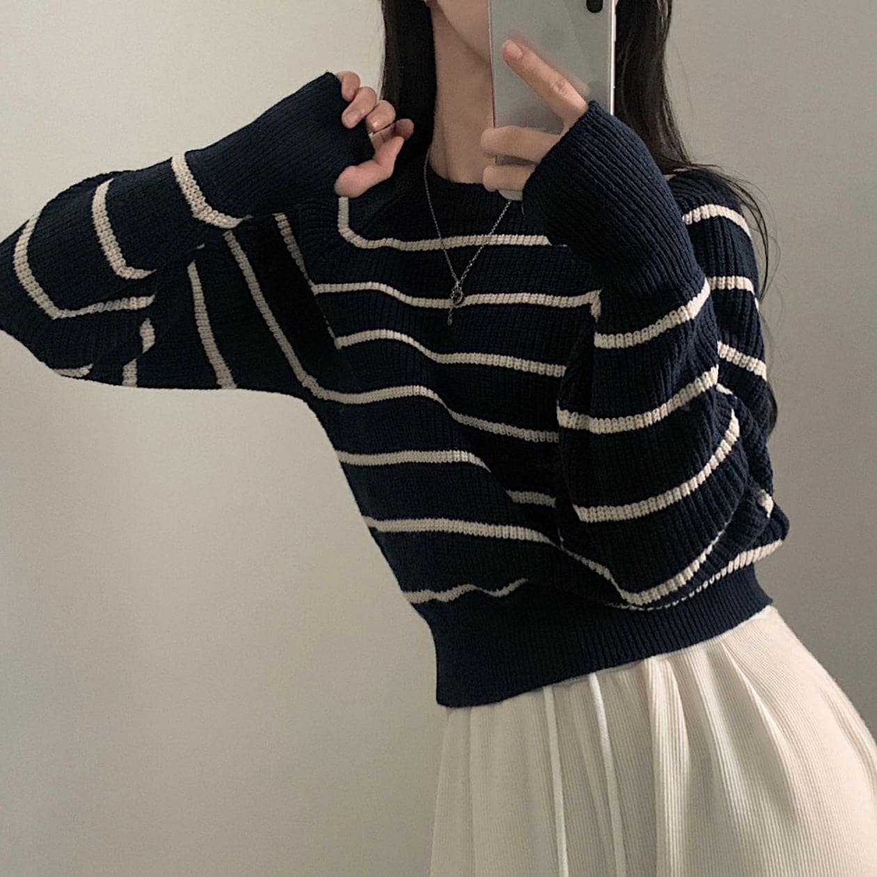 【🍷Christmas &amp; New Year PICK】Striped Warm Loose Knit Sweater 