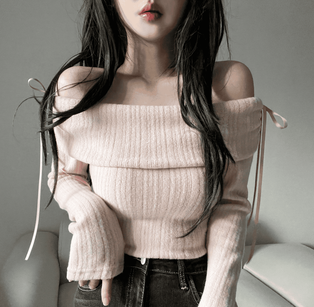 【🎀Early Spring Date】Double Ribbon Knit 