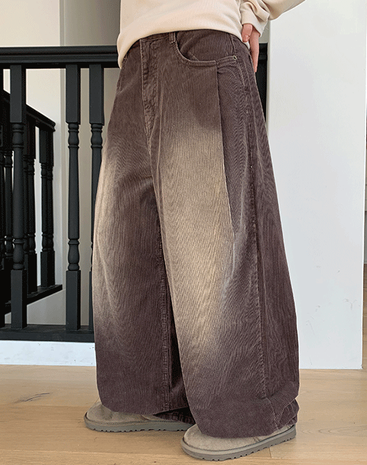【🧸Corduroy Wide Jeans】