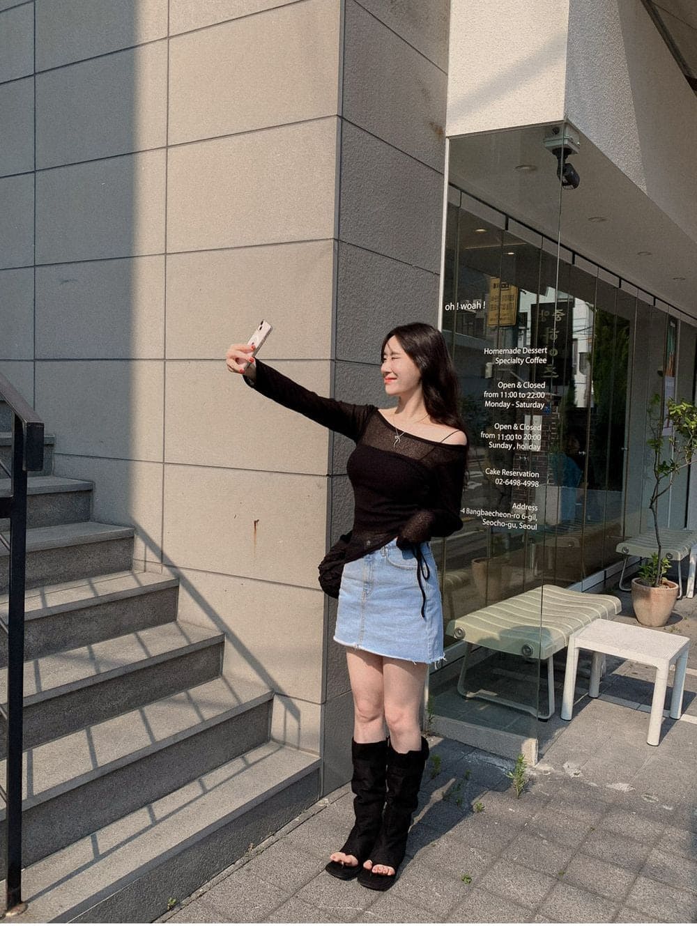 【y2k vibe】Unbalanced Loose Fit Knitwear 