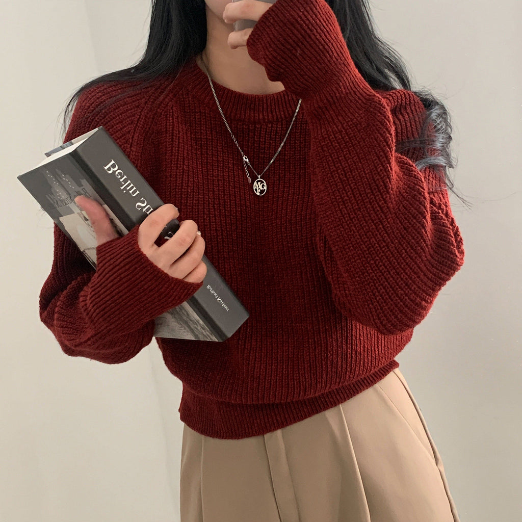 【🍷Christmas &amp; New Year PICK】Warmer Crop Knit 