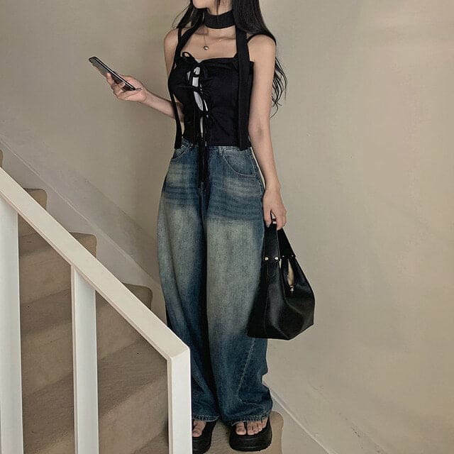 【y2k vibe】Ribbon Muffler Set