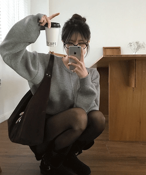 【🌸Spring Daily Life】Loose Sakura Knit 