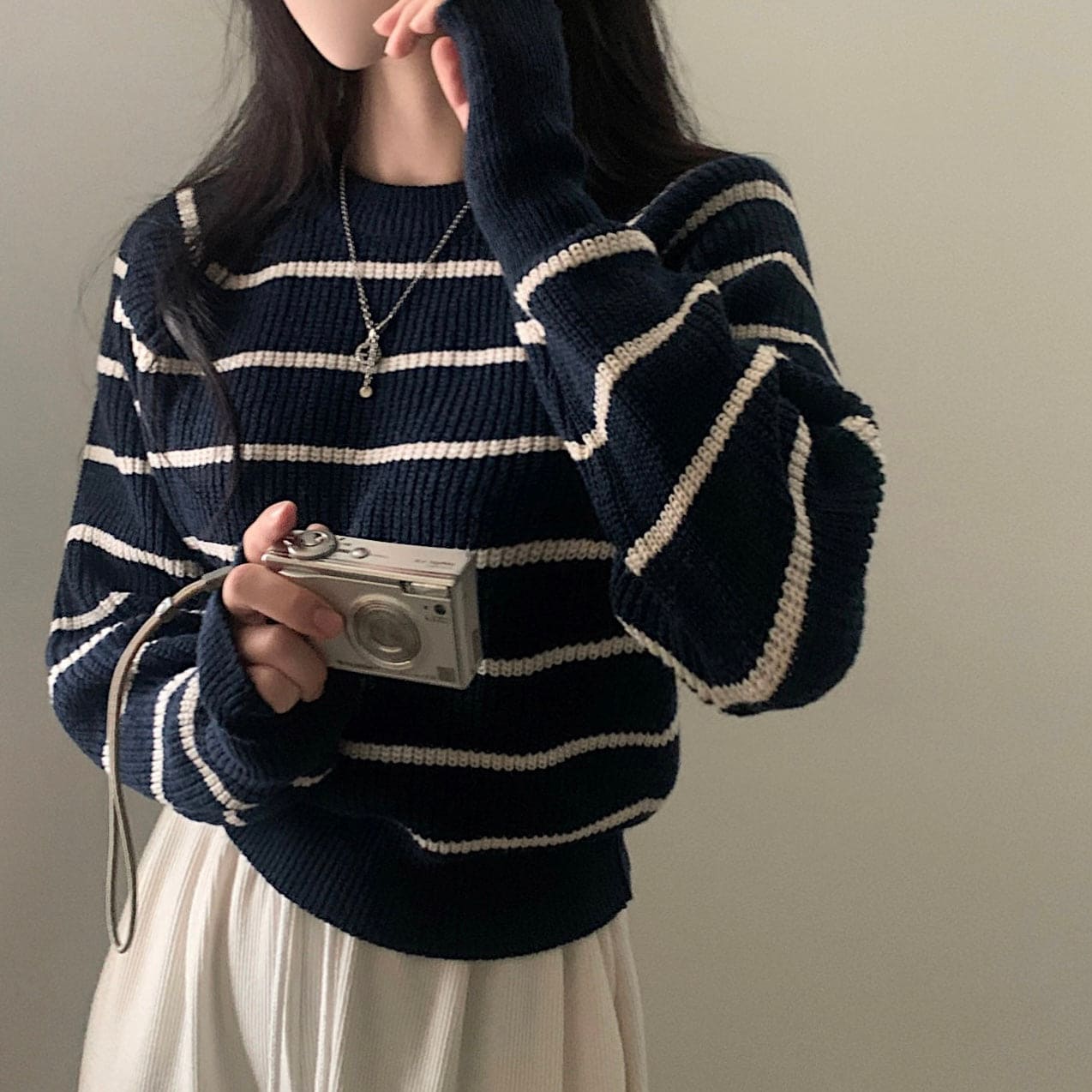 【🍷Christmas &amp; New Year PICK】Striped Warm Loose Knit Sweater 