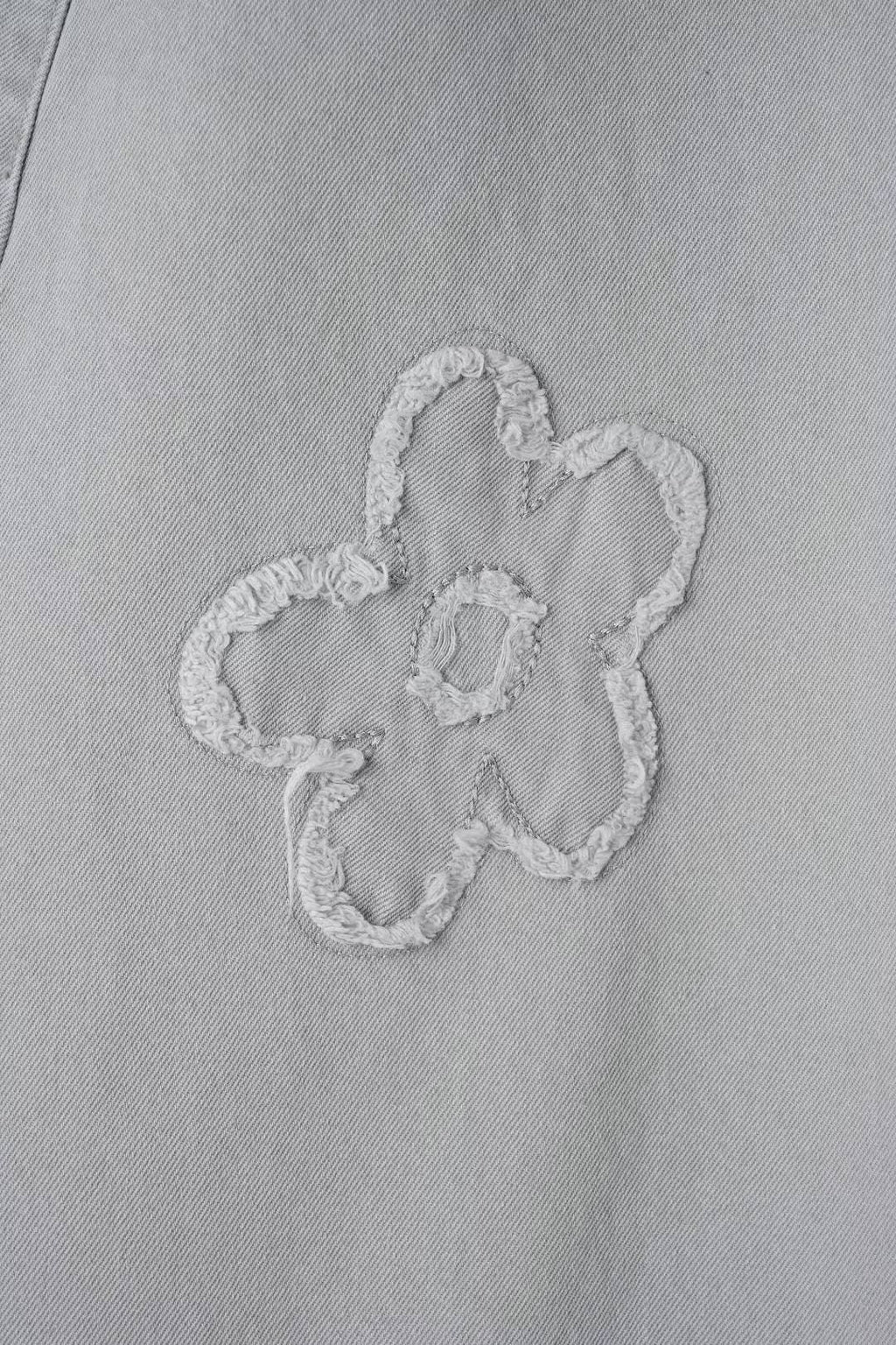 [God Pants Series] Flower Jeans 