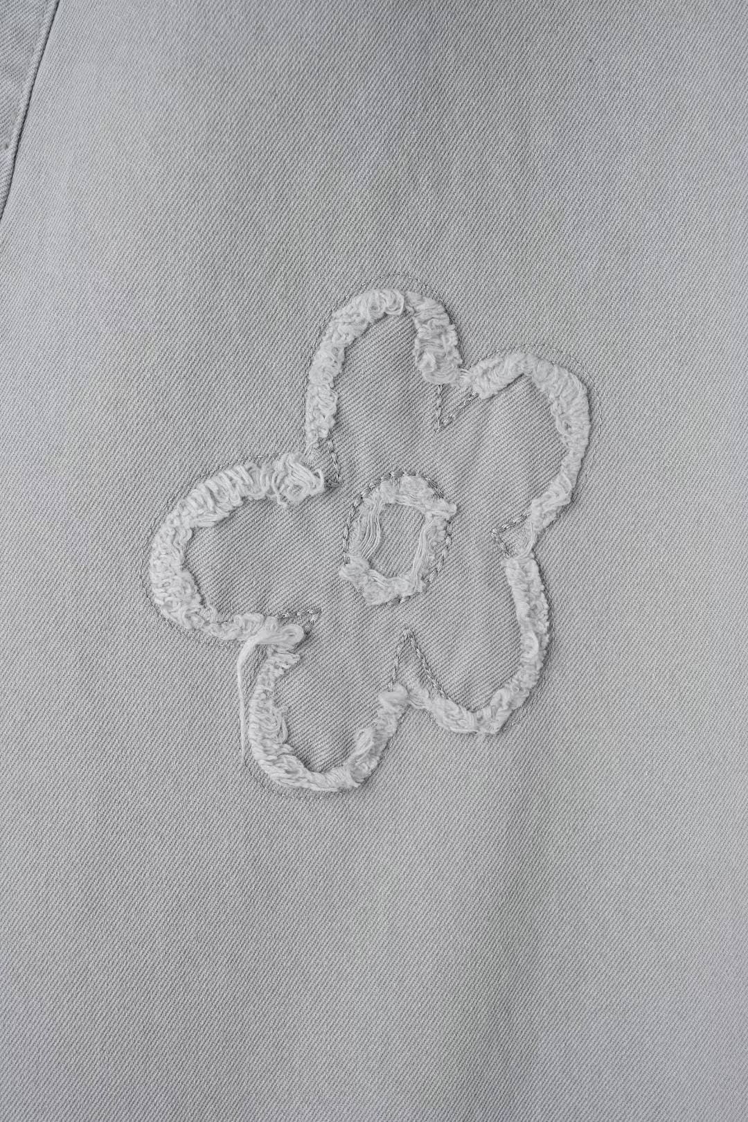 [God Pants Series] Flower Jeans 